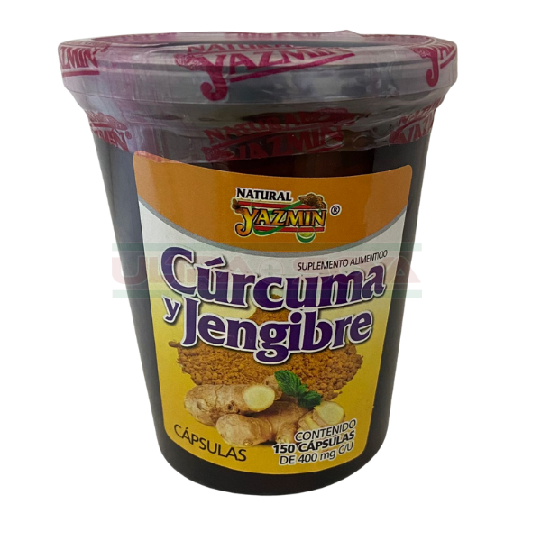 CURCUMA Y JENGIBRE C/150